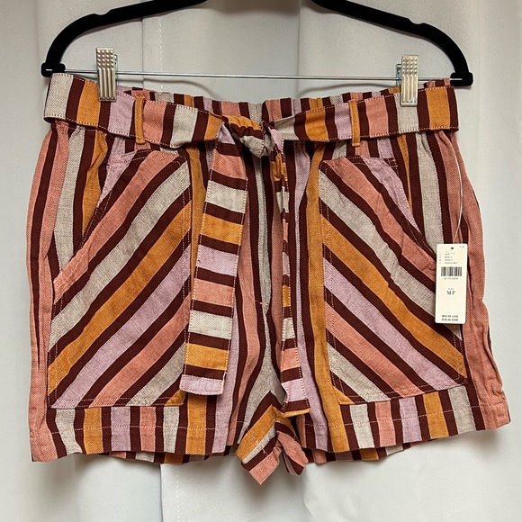 Belted Stripe Shorts from Anthropologie - Picture 7 of 10
